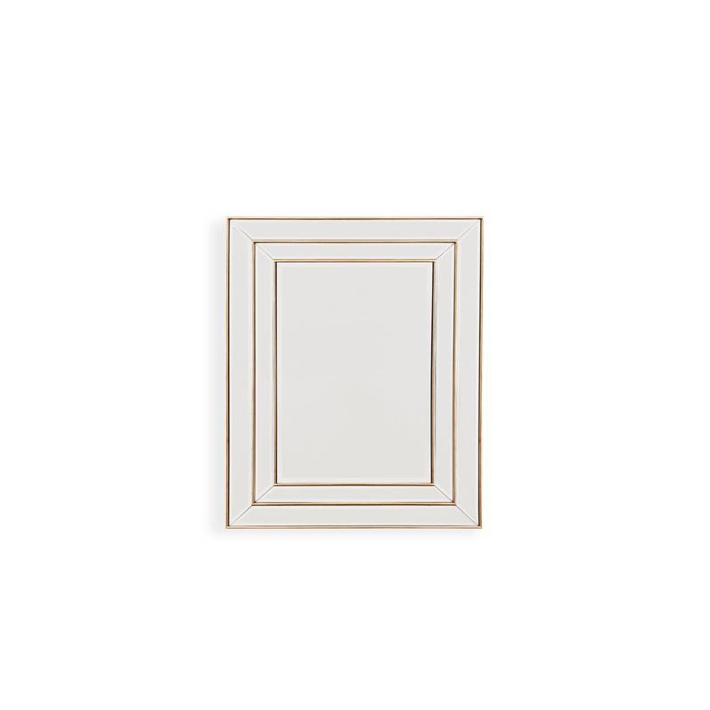 OEM ODM Modern Hotel Home Bathroom Decoration Wood Frame Make up Gold Miiro